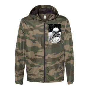 Space Race - Unisex Lightweight Windbreaker Full-Zip Jacket