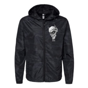 Odin Skull - Unisex Lightweight Windbreaker Full-Zip Jacket