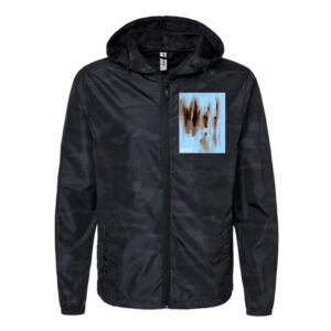 Rusting Glacier - Unisex Lightweight Windbreaker Full-Zip Jacket