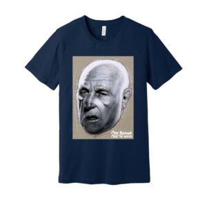 Floaty Head no. 2 - Background - Unisex Jersey Tee