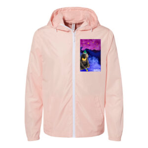 Sleepy Bear - Unisex Lightweight Windbreaker Full-Zip Jacket