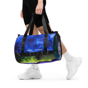 Juxtaposed Art - All-Over Print Gym Bag