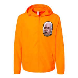 Floaty Head no. 1 - Unisex Lightweight Windbreaker Full-Zip Jacket