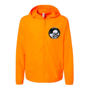 Space Race - Circle - Unisex Lightweight Windbreaker Full-Zip Jacket