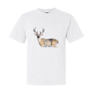 Profile Deer - Unisex Heavyweight T-Shirt