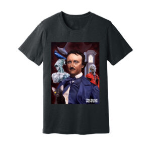 Vestiges of Poe’s Macabre Companions - Unisex Jersey Tee