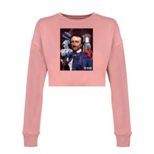 Vestiges of Poe’s Macabre Companions - Women's Cropped Sweatshirt