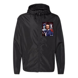 Vestiges of Poe's Macabre Companions - Unisex Lightweight Windbreaker Full-Zip Jacket
