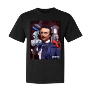 Vestiges of Poe’s Macabre Companions - Unisex Heavyweight T-Shirt