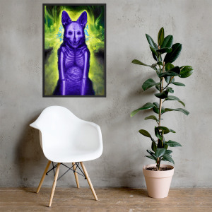 Psychedelic X-Ray - Framed Poster