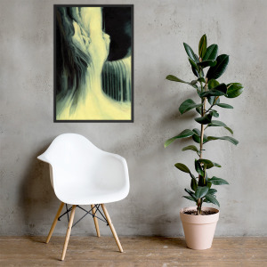 Where the Wormwood Grows - Framed Poster