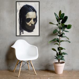 The Witch Who Burnt Down the Woods - Framed Poster