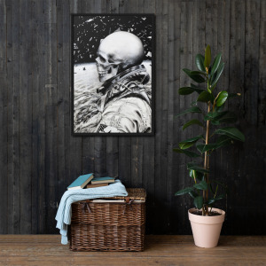 Space Race - Framed Canvas