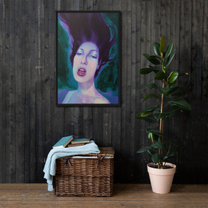 Euphoria - Framed Canvas