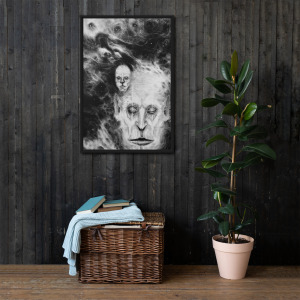 Reverberate - Voices of Ancestors - Framed Canvas