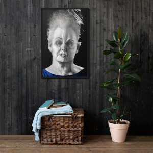 Crone - Framed Canvas