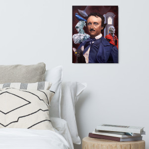 Vestiges of Poe’s Macabre Companions - Metal Prints