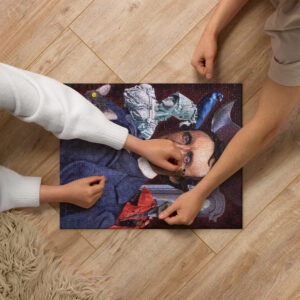 Vestiges of Poe's Macabre Companions - Jigsaw Puzzle